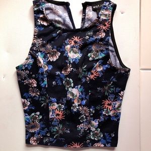 Wet Seal Floral Crop Top